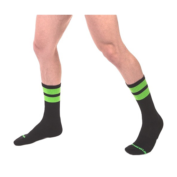 Gym Socks Fluorescent Green