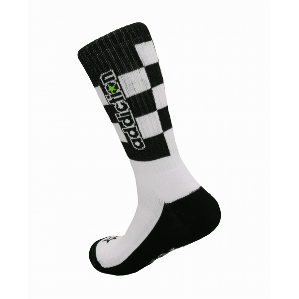 SOCKS Addiction Calcetines Blanco-Negro