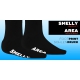 SMELLY AREA Socken Schwarz