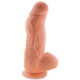 Realistischer Dildo Mr Big Perforation Cock 22 x 8cm