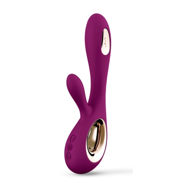 Vibrador SORAYA WAVE 22 x 3,8 cm Morado