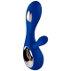 Soraya Wave Vibrator 22 x 3,8 cm Nacht Blauw