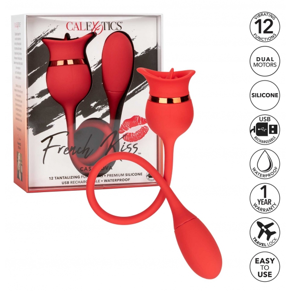 French Kiss Casanova 2 in 1 Red