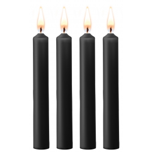 Ouch! Set of 4 mini candles SM Wax Black