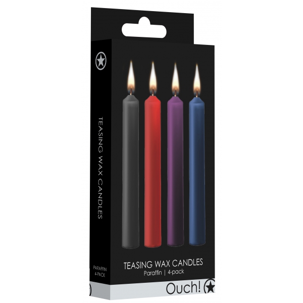 Set di 4 mini candele SM Wax multicolore