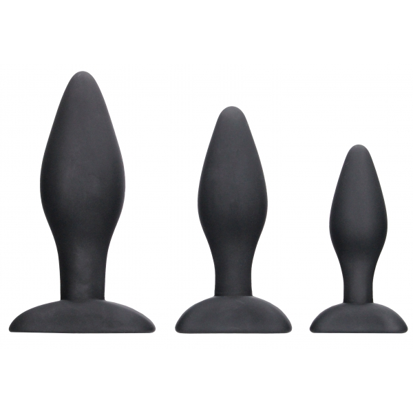 Set di 3 tappi in silicone Apex Butt