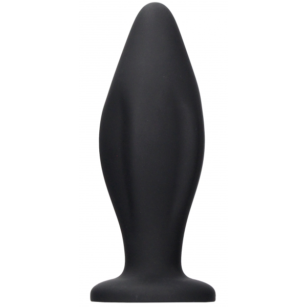 Edgy silicone plug 11 x 4.5cm