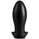 Plug Silicone Saurus Egg XXL 20 x 8.5 cm Noir