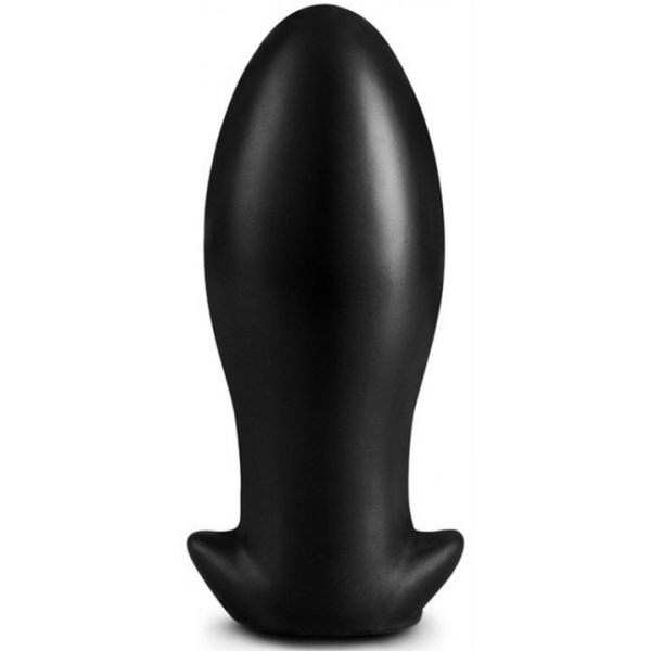 Plug Silicone Saurus Egg XL 18 x 7.5 cm Noir