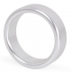 Aluminium Cockring Circle 15mm Silber