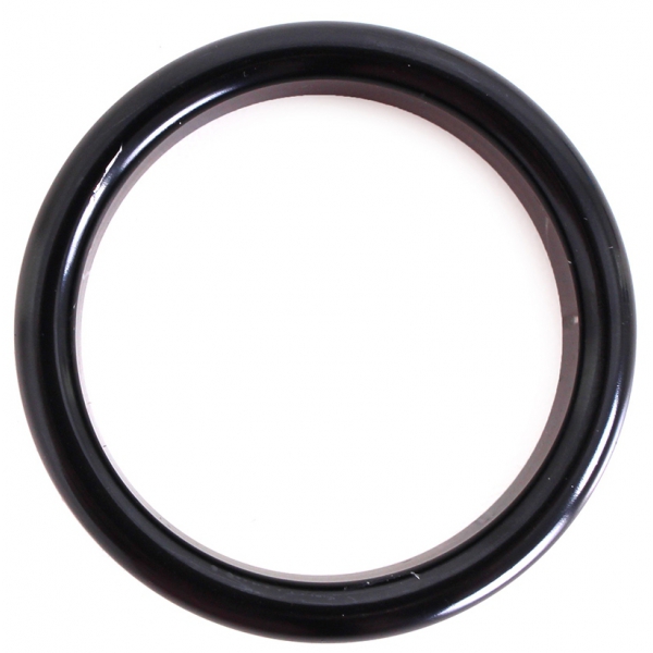 Cockring en aluminium Circle 15mm Noir