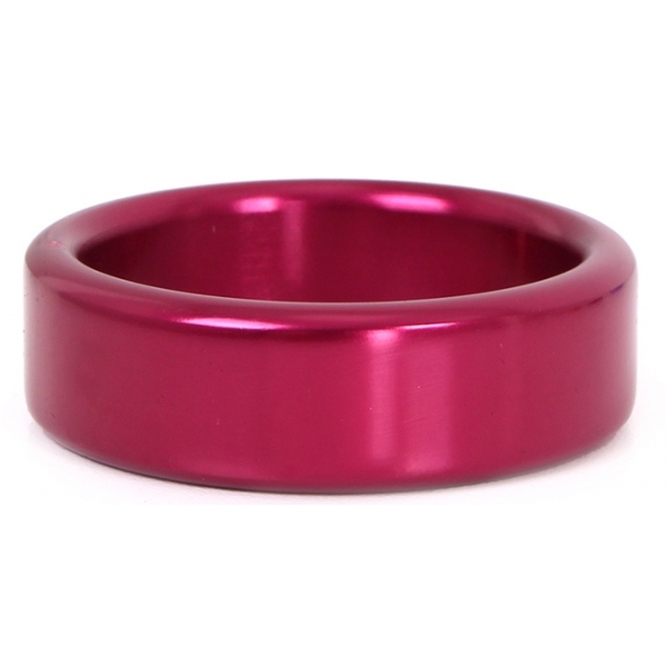 Círculo de anillas de aluminio de 15 mm de color púrpura