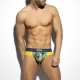 Jockstrap Floral Mesh Yellow