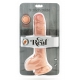 Consolador Get Real de doble densidad 16 x 4,5 cm