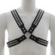 Imbracatura da uomo Studs Steel Chest Harness