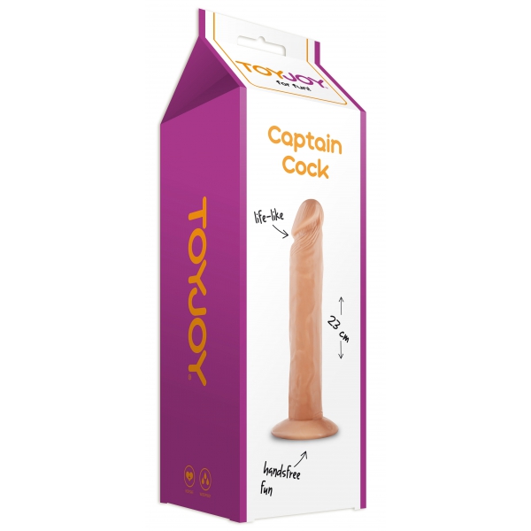 Realistische Dildo Captain Cock 22 x 4,5 cm