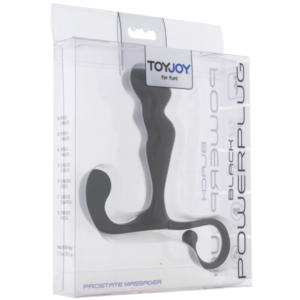 Prostate Stimulator Power Plug 10 x 3 cm Black