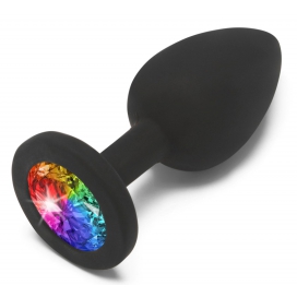 Rainbow S Jewel Plug 6 x 2.8 cm