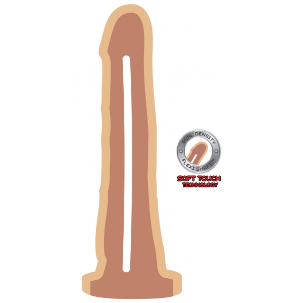 Get Real Dual Density Dildo 18 x 3.5 cm