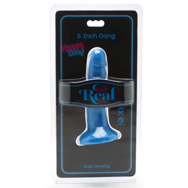 Dildo Happy Dick 13 x 3 cm Blau