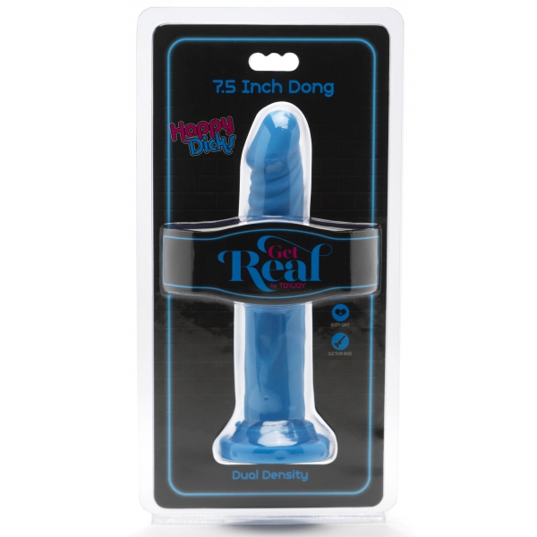 Dildo Happy Dick 18 x 3,5 cm Blu