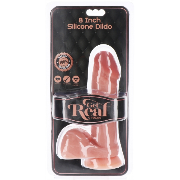 Dildo in silicone Get Real 16 x 4,5 cm