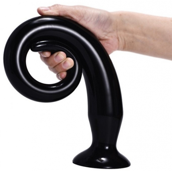 Tail Flex Dildo L 48 x 4,5 cm Nero