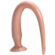 Dildo lungo coda Flex M 40 x 4,5 cm Carne