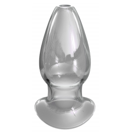 Anal Fantasy Mega Gaper glazen tunnelplug 10 x 5,2 cm - Opening 3cm