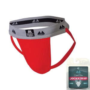 MM Edition Jockstrap Jockstrap Original Waist 2 Band Rosso