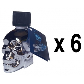 FL Leather Cleaner  QUICK SILVER SKULL 25ml x6