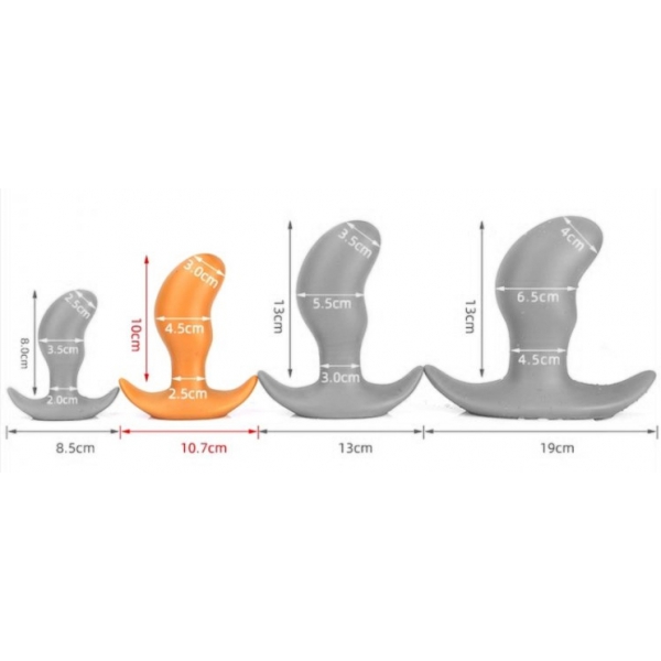 Baccelli a spina M 12 x 4,5 cm arancione