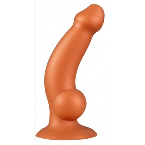 Siliconen dildo Stoopy L 15 x 5cm