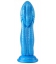 Dildo Cobra 22 x 5.5cm Blauw
