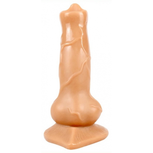 Dildo Hondenlul 12 x 4cm Flesh