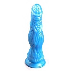 FantasyColors Dildo coccodrillo 24 x 6,5 cm blu