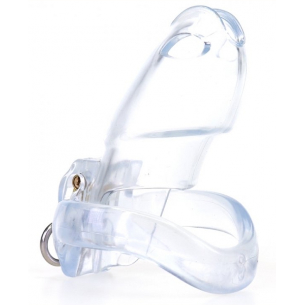 Dick Off Chastity Cage 10 x 3cm Clear