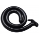 Gode long Mega Snake 100 x 3cm Noir