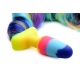 Unicorn Tail Plug 9 x 3.2cm - 50cm tail