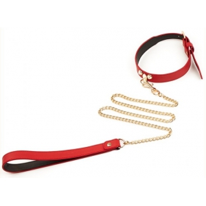  Master Me Red Collar & Leash