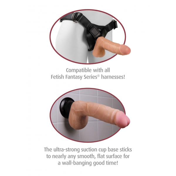 Feel Deluxe Vibrierender Dildo N°1 - 14 x 4,3cm