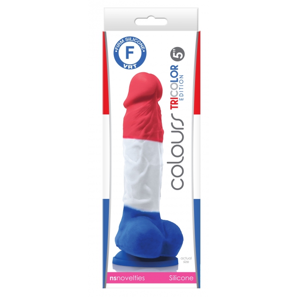 Dreifarbiger Dildo Small 13.5 x 4cm