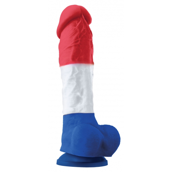 Tricolor Dildo 18 x 5cm