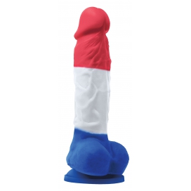 Colours Dreifarbiger Dildo Small 13.5 x 4cm