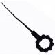 Tige d'urètre vibrante avec Anneau O-Ring 17.5cm - Diamètre 3 à 8mm