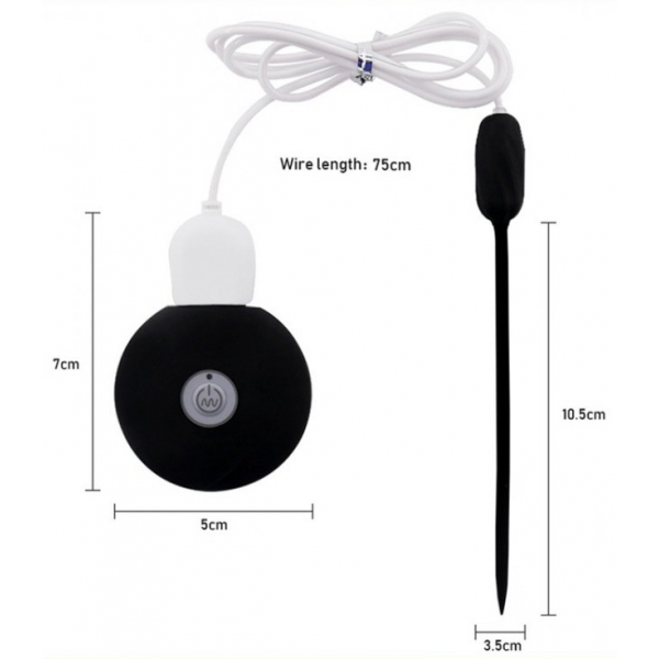 Galaku vibrierende Harnröhrenstange 10.5cm - Durchmesser 4mm