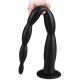 Dildo Scale Beads S 30 x 3cm Schwarz