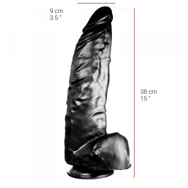 Dildorama Dildo XXL 31 x 9 cm Nero