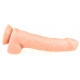 Dildo realistico con prepuzio 23 x 5,5 cm