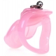 Stop This chastity cage 9 x 3cm Pink